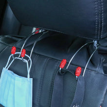 Load image into Gallery viewer, 2 Pack Universal Seat Back Organizers Bling Diamond Car Headrest Bag Hangers Strong Durable Auto Back Seat Storage Hooks
