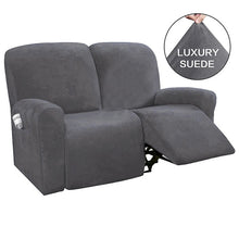 Load image into Gallery viewer, 2 Seat Recliner Sofa Chair Cover Non-slip Sofa Couch Cover Slipcover Elastic Recliner Massage Sofa Protector