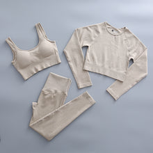 Load image into Gallery viewer, Yoga Set Women Gym Clothing Female High Waist Yoga Pants Tracksuit Women Fitness Clothing