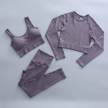 Load image into Gallery viewer, Yoga Set Women Gym Clothing Female High Waist Yoga Pants Tracksuit Women Fitness Clothing