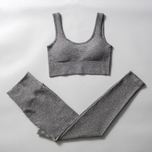 Load image into Gallery viewer, Yoga Set Women Gym Clothing Female High Waist Yoga Pants Tracksuit Women Fitness Clothing