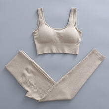 Load image into Gallery viewer, Yoga Set Women Gym Clothing Female High Waist Yoga Pants Tracksuit Women Fitness Clothing