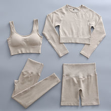 Load image into Gallery viewer, Yoga Set Women Gym Clothing Female High Waist Yoga Pants Tracksuit Women Fitness Clothing