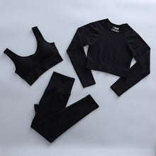 Load image into Gallery viewer, Yoga Set Women Gym Clothing Female High Waist Yoga Pants Tracksuit Women Fitness Clothing