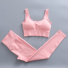 Load image into Gallery viewer, Yoga Set Women Gym Clothing Female High Waist Yoga Pants Tracksuit Women Fitness Clothing