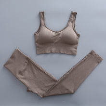 Load image into Gallery viewer, Yoga Set Women Gym Clothing Female High Waist Yoga Pants Tracksuit Women Fitness Clothing