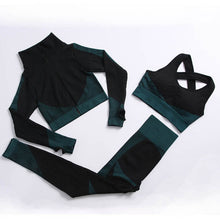 Load image into Gallery viewer, Yoga Set Workout gym clothing fitness for Women's tracksuit