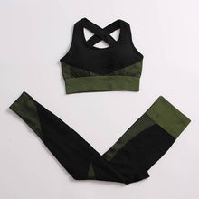 Load image into Gallery viewer, Yoga Set Workout gym clothing fitness for Women's tracksuit