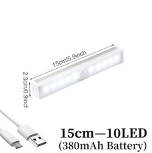 Load image into Gallery viewer, Wireless LED Night Light Motion Sensor Light Closet Night Lamp For Kitchen Bedroom Cabinet Staircase Backlight