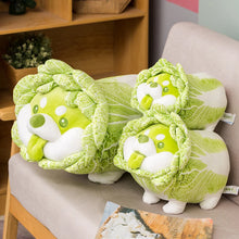 Load image into Gallery viewer, 20-50cm Cute Japanese Vegetable Dog Plush Toys Creative Chinese Cabbage Shiba Inu Pillow Stuffed Animal Sofa Cushion Baby Gifts