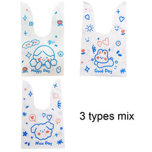 Load image into Gallery viewer, 20/50pcs Rabbit Gift Bags Cones Transprant Plastic Bag Carrot Candy Bags Kids Birthday Party Decoration Easter Party Decorations