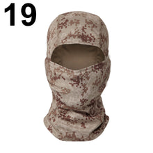 Load image into Gallery viewer, 20 Color Tactical Balaclava Skiing Bandana Full Face Neck Scarf Head Outdoor Hunting Hiking Army Military Bike Cycling Scarf