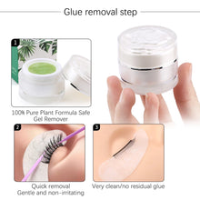 Load image into Gallery viewer, 20 in 1False Eyelash Extension Training Kit Practice Model Head Eye Pads Tweezers Glue Ring Brush Grafting Eyelash Tools Kit