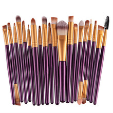 Load image into Gallery viewer, 20Pcs Makeup Brushes Set Professional Plastic Handle Soft Synthetic Hair Powder Eyeshadow Make Up Brushes Cosmetics