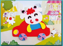 Load image into Gallery viewer, 20 designs DIY Cartoon Animal 3D EVA Foam Sticker Puzzle Series Early Learning Education Toys for Children