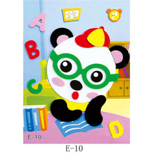 Load image into Gallery viewer, 20 designs DIY Cartoon Animal 3D EVA Foam Sticker Puzzle Series Early Learning Education Toys for Children