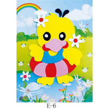 Load image into Gallery viewer, 20 designs DIY Cartoon Animal 3D EVA Foam Sticker Puzzle Series Early Learning Education Toys for Children
