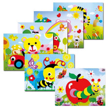 Load image into Gallery viewer, 20 designs DIY Cartoon Animal 3D EVA Foam Sticker Puzzle Series Early Learning Education Toys for Children