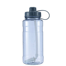 Load image into Gallery viewer, 2000ml Portable Water Bottle Outdoor Gobelet Reutilisable Termos Clear Plastic Cup Tumbler with Straw Vaso Con Tapa Y Pajita
