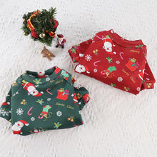 Load image into Gallery viewer, Christmas Dog Clothes for Small Dogs Jacket Santa Claus Printing Warm Dog Costume Coat Hoodies French Bulldog Ropa Para Perro