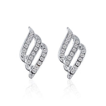 Load image into Gallery viewer, New Design Red Heart Stud Earring Women Metal Gold Color Eye Heart Lips Wedding Statement Earrings Fashion Party Jewelry