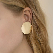 Load image into Gallery viewer, New Design Red Heart Stud Earring Women Metal Gold Color Eye Heart Lips Wedding Statement Earrings Fashion Party Jewelry