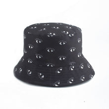 Load image into Gallery viewer, Funny Anime Cartoon Bucket Hat Reversible Fisherman Hat Unisex Street Hip Hop Flat Cap Fishing Bob Hat