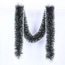 Load image into Gallery viewer, New 2M Christmas Garland Home Party Wall Door Decor Christmas Tree Ornaments Tinsel Strips with Bowknot Party Supplies