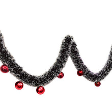 Load image into Gallery viewer, New 2M Christmas Garland Home Party Wall Door Decor Christmas Tree Ornaments Tinsel Strips with Bowknot Party Supplies