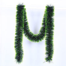 Load image into Gallery viewer, New 2M Christmas Garland Home Party Wall Door Decor Christmas Tree Ornaments Tinsel Strips with Bowknot Party Supplies