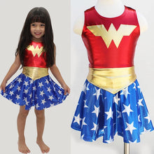 Load image into Gallery viewer, SuperHero Girls TuTu Dress Hot Halloween Costume (3-9Years) Diana Party Dress