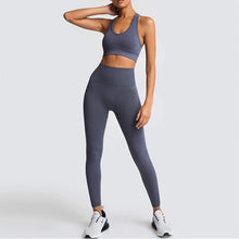 Load image into Gallery viewer, Yoga Suit Sportswear Fitness Suit Sports Bra Leggings 2 Piece Sets For Yoga Female