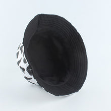 Load image into Gallery viewer, Fashion Korean Pink Cow Print Bucket Hat Women Reversible Fishing Cap Bob Chapeau Autumn Summer