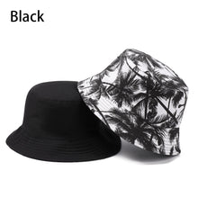 Load image into Gallery viewer, Tie-dyed fisherman hat double-sided double-sided hat avocado zebra cow print foldable outdoor sun hat fisherman hat