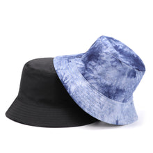 Load image into Gallery viewer, Tie-dyed fisherman hat double-sided double-sided hat avocado zebra cow print foldable outdoor sun hat fisherman hat
