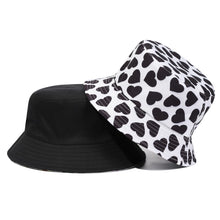 Load image into Gallery viewer, Tie-dyed fisherman hat double-sided double-sided hat avocado zebra cow print foldable outdoor sun hat fisherman hat