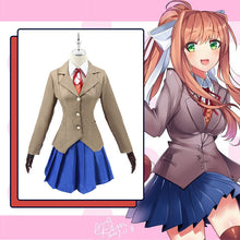 Load image into Gallery viewer, Sayori Yuri Natsuki Monika Cosplay Costume Doki Literature Club Cos Sets School Uniform Halloween Cloth For Women