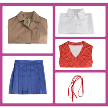 Load image into Gallery viewer, Sayori Yuri Natsuki Monika Cosplay Costume Doki Literature Club Cos Sets School Uniform Halloween Cloth For Women