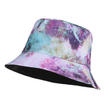 Load image into Gallery viewer, Summer Bucket Hats Print Foldable Fisherman Hat Woman Soft Beach Sun Fisherman Cap Man Fashion Soild Panama Bucket Hat
