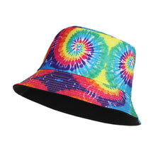 Load image into Gallery viewer, Summer Bucket Hats Print Foldable Fisherman Hat Woman Soft Beach Sun Fisherman Cap Man Fashion Soild Panama Bucket Hat