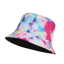 Load image into Gallery viewer, Summer Bucket Hats Print Foldable Fisherman Hat Woman Soft Beach Sun Fisherman Cap Man Fashion Soild Panama Bucket Hat