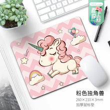 Load image into Gallery viewer, 2mm Mouse Pad Small Cute Girl Cartoon Game Ins Computer Office Oversized Thickened Table Mat