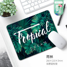 Load image into Gallery viewer, 2mm Mouse Pad Small Cute Girl Cartoon Game Ins Computer Office Oversized Thickened Table Mat