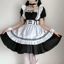 Load image into Gallery viewer, 2023 Black Cute Lolita Maid Costumes Girls Women Lovely Maid Cosplay Costume Animation Show Japanese Outfit Dress Clothes