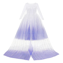 Load image into Gallery viewer, Costume for Girls Princess Elsa Dress Xmas White Ball Gown Halloween Kids Snow Queen Cosplay Carnival Clothing