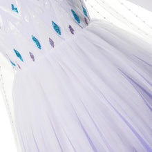 Load image into Gallery viewer, Costume for Girls Princess Elsa Dress Xmas White Ball Gown Halloween Kids Snow Queen Cosplay Carnival Clothing