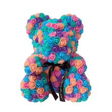 Load image into Gallery viewer, 40cm Rose Bear Heart Artificial Flower Rose Teddy Bear For Women Valentine's Wedding Birthday Christmas Gift