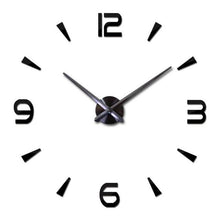 Load image into Gallery viewer, Wall Clock Modern Design Large Mirror Stickers Living Room Home Decor