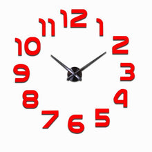 Load image into Gallery viewer, Wall Clock Modern Design Large Mirror Stickers Living Room Home Decor