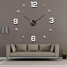 Load image into Gallery viewer, Wall Clock Modern Design Large Mirror Stickers Living Room Home Decor